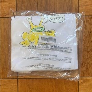 Men’s Supreme T Shirt Daniel Johnston Frog
